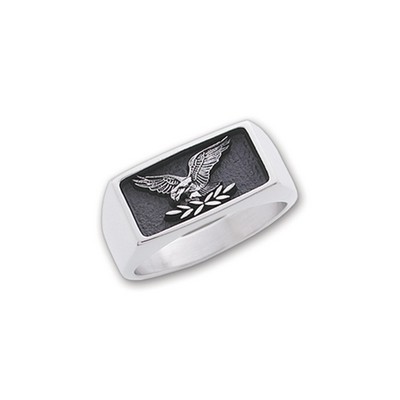 Stock Series Women's All-Metal Signet Ring