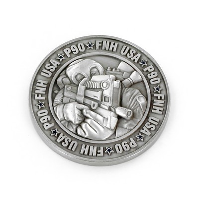 Die Cast Zinc Coin (2" Diameter 3MM)