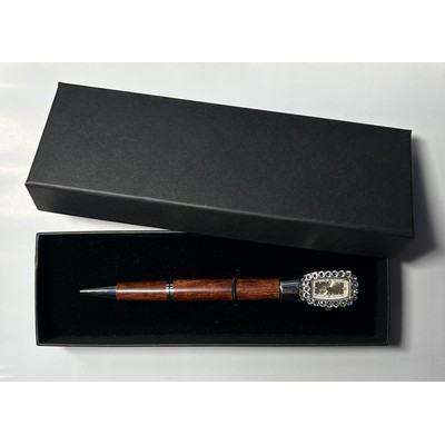 Swarovski Crystal Rosewood Watch Pen