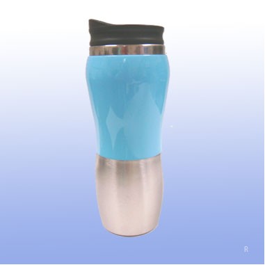 14 Oz Tumbler W/Stainless Steel Inside (Screened)