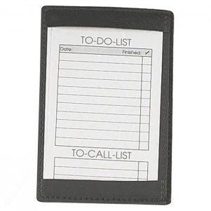 Top Grain Elite Leather Memo Jotter Pad