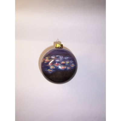 3" Ball Glass Ornament - Fine Art Artwork