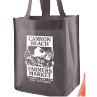 Red Non-Woven Tote Bag (8"x5"x10")