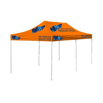 10'x20' V3 Premium Aluminum Tent Frame w/ Full Dye Sublimation Top