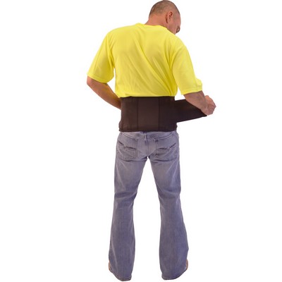 Economy Back Support Brace w/o Suspenders SM-XL