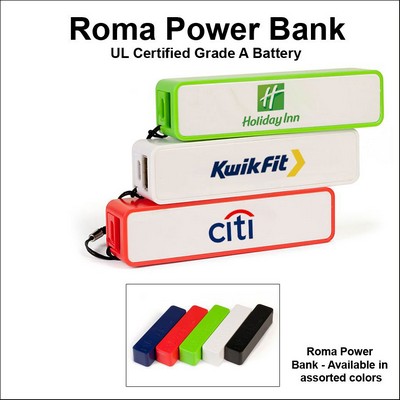 Roma Power Bank - 2800 mAh