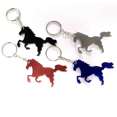 Horse / Pony Shape Aluminum Keychain