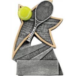 Jazz Star Resin Tennis Figure - 5 1/2"