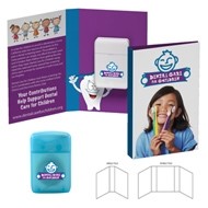 Tek Booklet with Traditional Rectangular Shaped Dental Floss