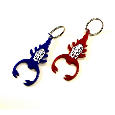 Scorpion Shape Bottle Opener w/Keychain