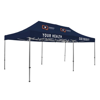 20' Premium Tent Kit (Imprinted, 4 Locations)