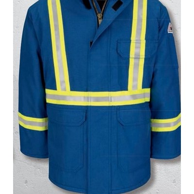 Bulwark™ Men's Deluxe Parka w/CSA Compliant Reflective Trim - Royal Blue