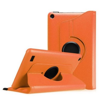 Kidder iBank® Rotate Leatherette Case for Kindle Fire HD 8" (Orange)