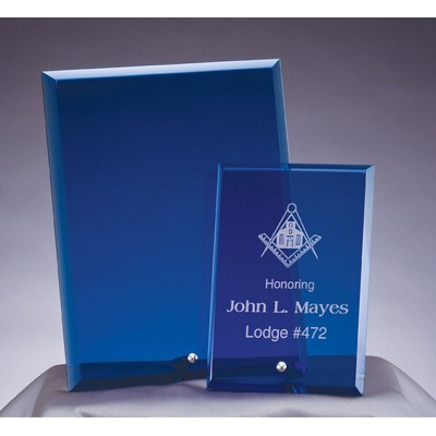 Standing Blue Ice Plaque (5"x7")