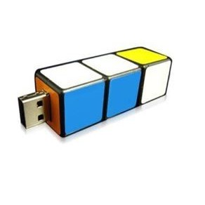 3.0 Puzzle Cube USB Drive w/Key Chain (8 GB)