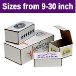 Full Color Printed White Mailer Box (10"x10"x3")