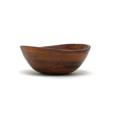 Lipper Cherry Matte 7 1/2" Bowl w/ Wavy Rim