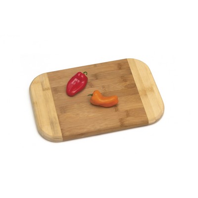 Bamboo 2 Tone Large Cutting Boards - Set of 2