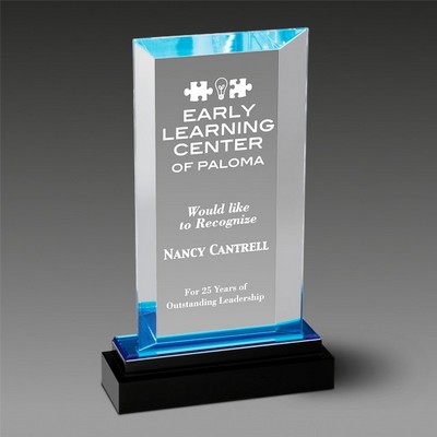 CrystalAcrylic Fusion Beveled Rectangle Award™ (5"x7-1/8"x1¾")