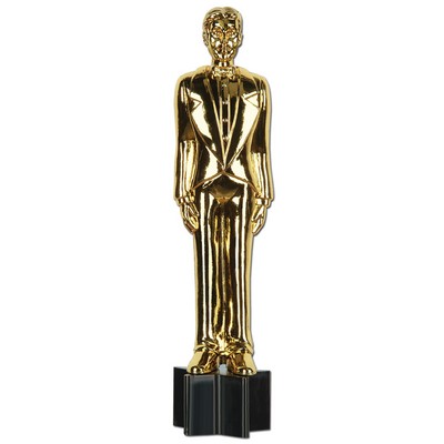 Jointed Awards Night Male Statuette Cutout