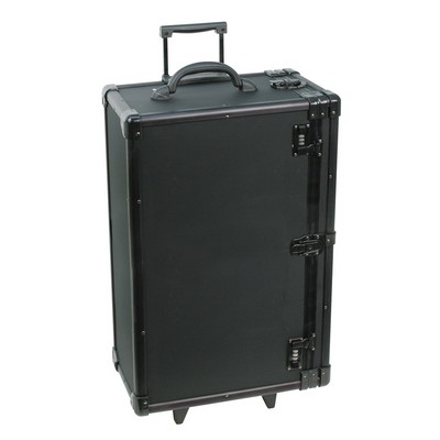 Large Aluminum Carrying Case w/Retractable Handle