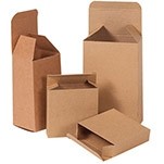 Reverse Tuck Flap Kraft Box (3"x2"x5")