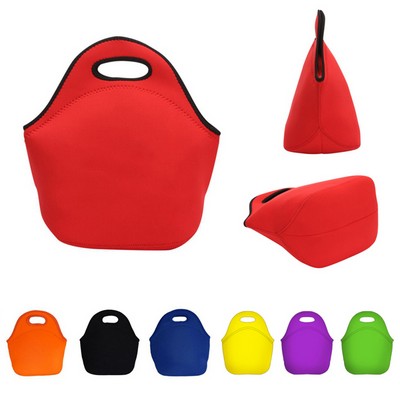 Light Lunch Bag With Zipper Closure