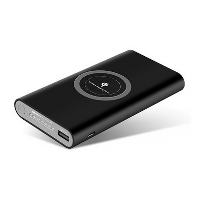 Qi Wireless Powerbank Fast Charger 10000 mAh