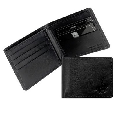 Ashlin® Designer Cody Midnight Black RCMP Badge Wallet