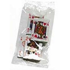 Jack Face Chocolate Playing Cards In 1.9 Oz. Bag