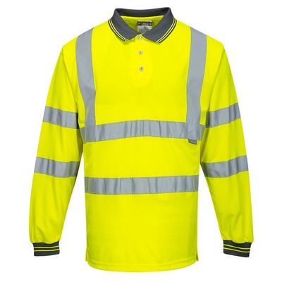 Hi-Vis Polo Shirt L/S