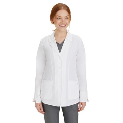 Healing Hands - The White Coat - Women's Four-Button Lab Coat