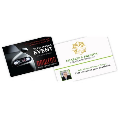 Full Color 16 pt. C2S 1 Sided Postcards w/Standard Raised Foil Front (4"x 6")