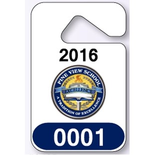 Custom Full Color Parking Permit (5½" x 3½")