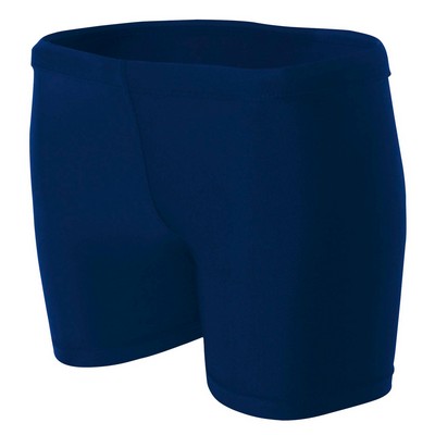 A4 Women's 4" Compression Short