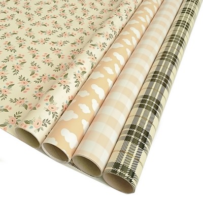 Customized Christmas Gift Wrap rolls -30"*120"