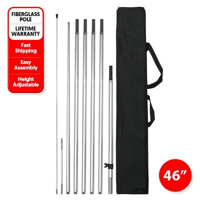 21' Premium Universal Flag Pole (Set C)