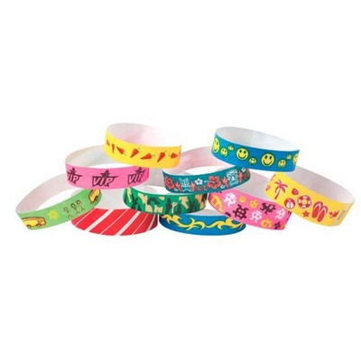 Stock Preprinted Tyvek Event Wristband