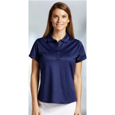 Bermuda Sands® Women's "Charlee" Micro-Pique Polo Shirt