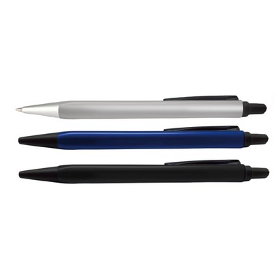 Ergonomic shape Metal Ballpoint Pen