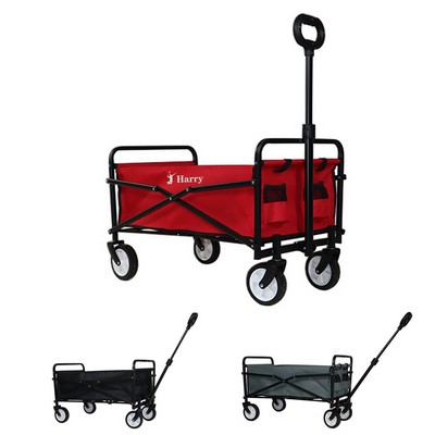 Collapsible Folding Outdoor Garden Utility Wagon