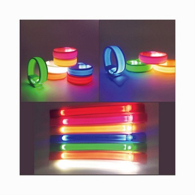 LED Safety Slap Bracelets