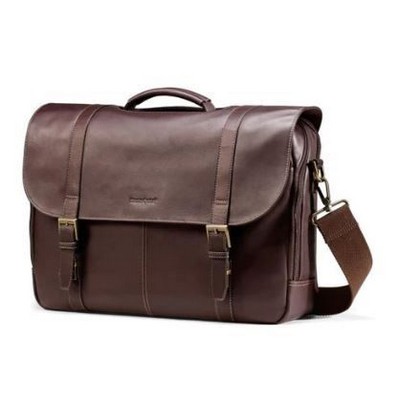 Samsonite® Columbian Flapover Leather Case