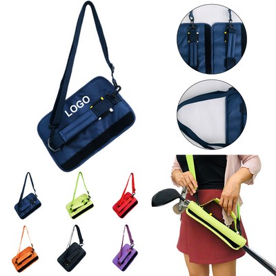 Golf Bag w/Cushioned Shoulder Strap