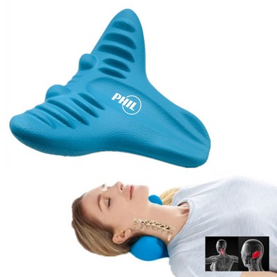 Neck Stretcher Chiropractic Pillow /Neck and Shoulder Relaxer