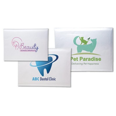 Quick Print 100+ Full Color White Paper Bubble Mailers (7.25"x12" Interior Size)