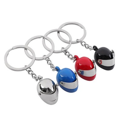 Motorcycle Helmet Keychain