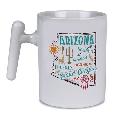 13 Oz. The Grip Ceramic Mug-Closeout