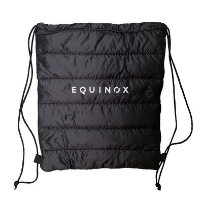 Packable Puffy Nylon Cinch Sack