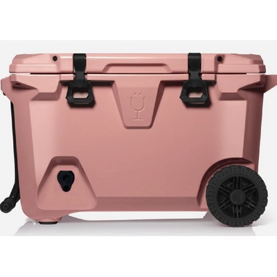 Brumate BrüTank 55 Quart Rolling Cooler in Morning Rose